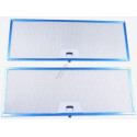 FABER ROLLIN - Lot de 2 filtres à graisse métalliques équivalent Faber Rollin 133.0166.533 423,7x160-7612980465910