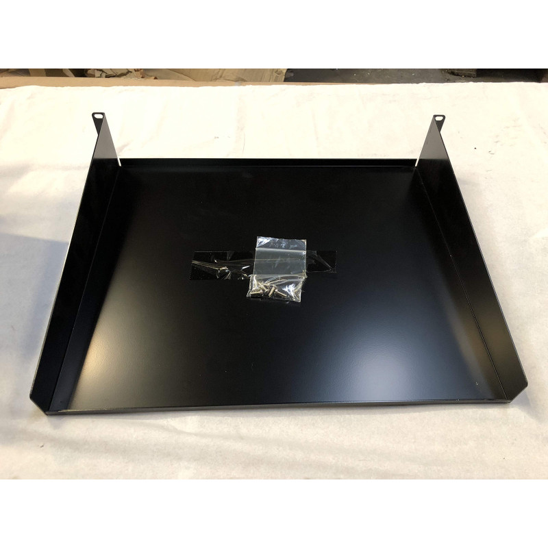 PLATEAU POUR BAIE ET COFFRET 19” 2U profondeur 38 cm