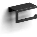 Porte-Rouleau de Papier hygiénique Clou sans Couvercle Noir Mat 09.04029.21