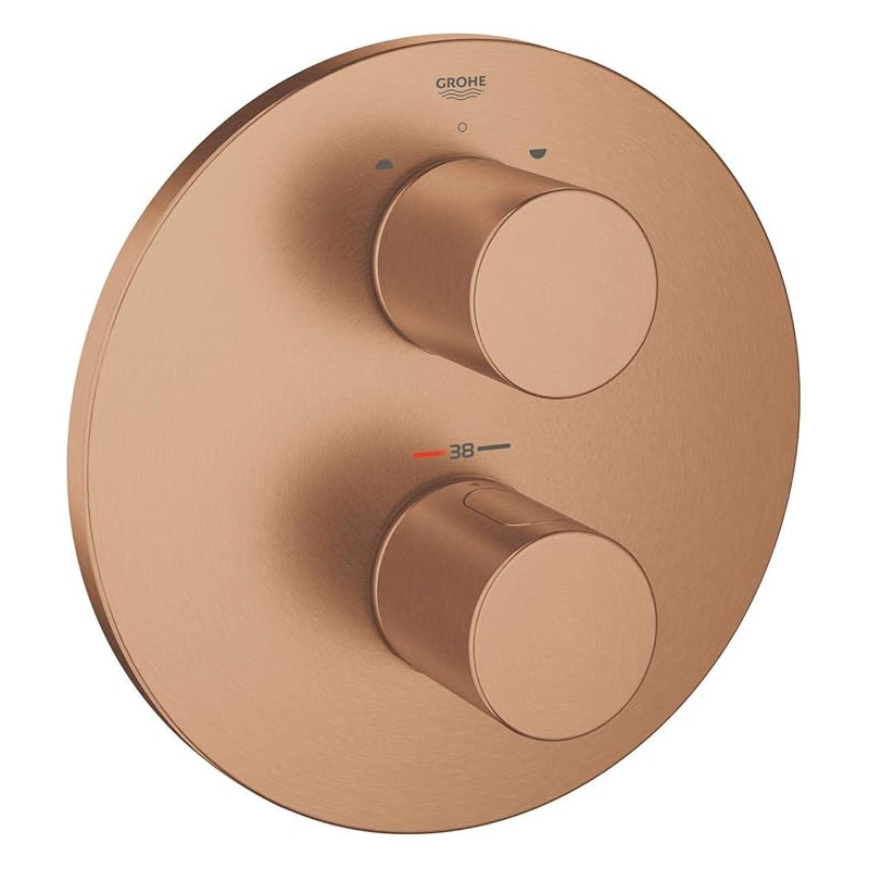 GROHE grohtherm 3000 Cosmopolitan thermostat partie Extérieur bain Brushed Warm Sunset