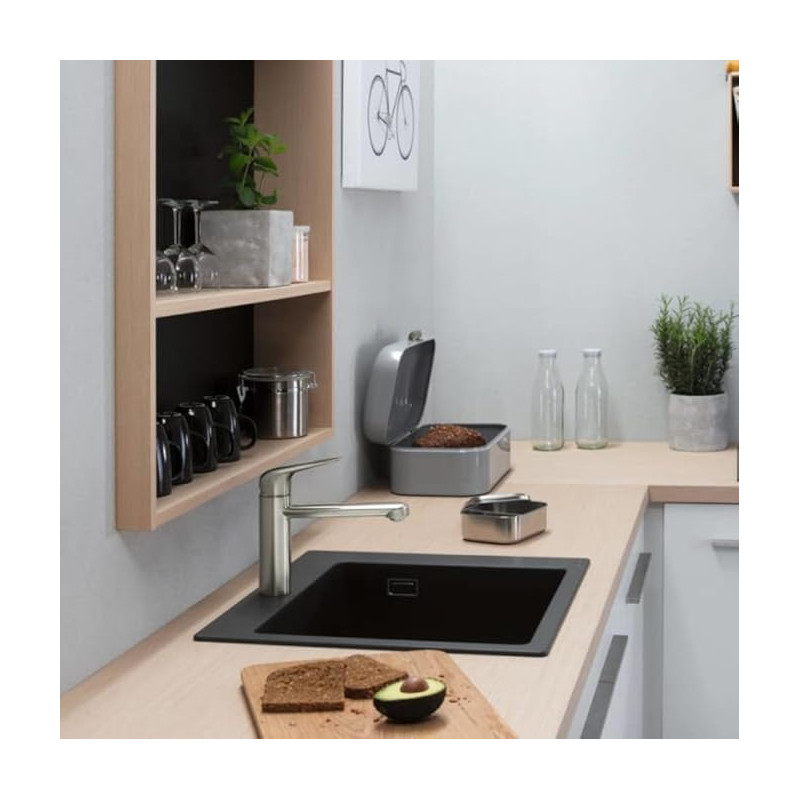 hansgrohe Focus M42 Mitigeur de cuisine 120, 1 jet, chromé, 71806000