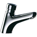 Delabie - Robinet temporise TEMPOSTOP 2 pour lavabo bouton-poussoir avec securite anti-blocage Ref : 702301