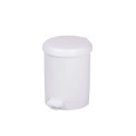 CEP Poubelle plastique à pédale 12L blanc
