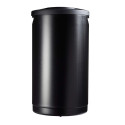 Collecteur de gobelets capacité 800, corbeille 25L - Diamètre 38, hauteur 65 cm coloris noir