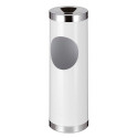 Combiné cendrier-poubelle sans seau intérieur, capacité 50 l, gris