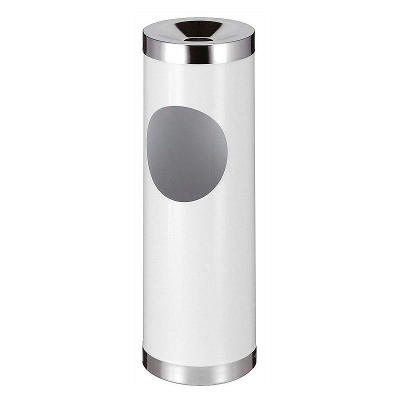 Combiné cendrier-poubelle sans seau intérieur, capacité 50 l, gris