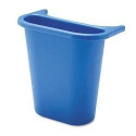 Réservoir supplémentaire, PE, LxPxH 185 x 265 x 295 mm, contenu : 4, 5 l, bleu pour à suspendre dans corbeille à papier 874983-8