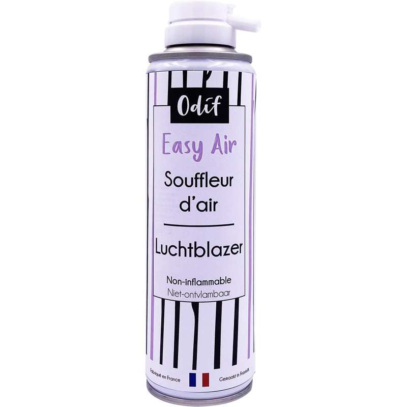 Odif - Easy Air - Souffleur d'Air Dépoussiérant - Nettoyage et Entretien de l'Intérieur des Machines à Coudre ou à Broder, Clavi