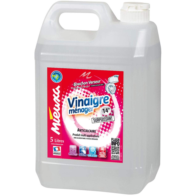Mieuxa 103347/1 Vinaigre Ménager Surpuissant