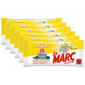 St Marc Lot de 6 sachets de 42 Lingettes Biodégradables Nettoyantes et Désinfectantes Anti-allergènes