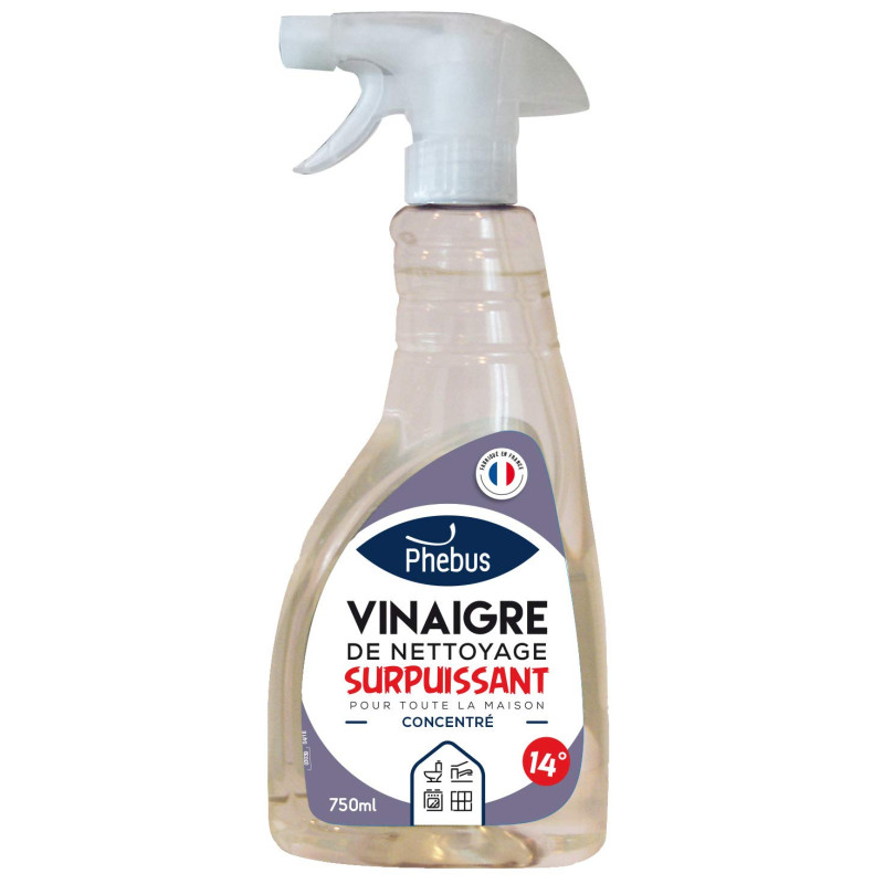 Vinaigre de Nettoyage Surpuissant 14° (Spray) 750ml