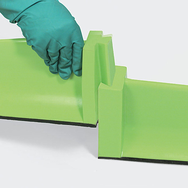 New Pig PLR254-NG Spillblocker Dike, 152 cm Length x 13 cm Width x 17 cm Height