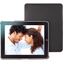 Dexim DLA144B Coque Deluxe avec Film de protection d'écran pour iPad Noir