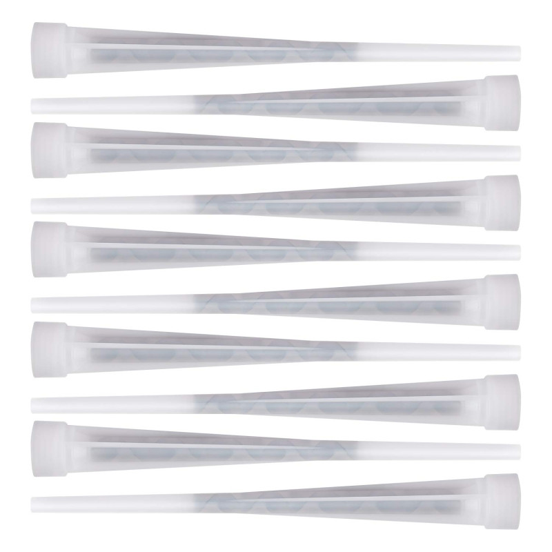 686382 Lot de 10 raccords en acier inoxydable pour mortier d'injection