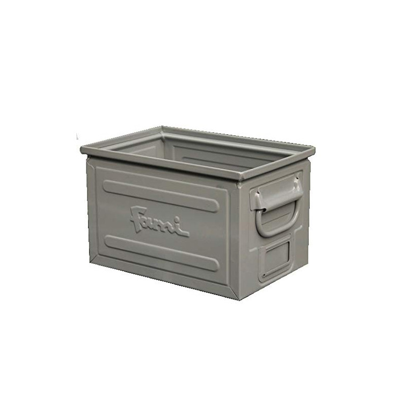 Caisse métallique volume 12 litres finition vernie