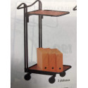 CHARIOT DE BUREAU 2 ETAGERES