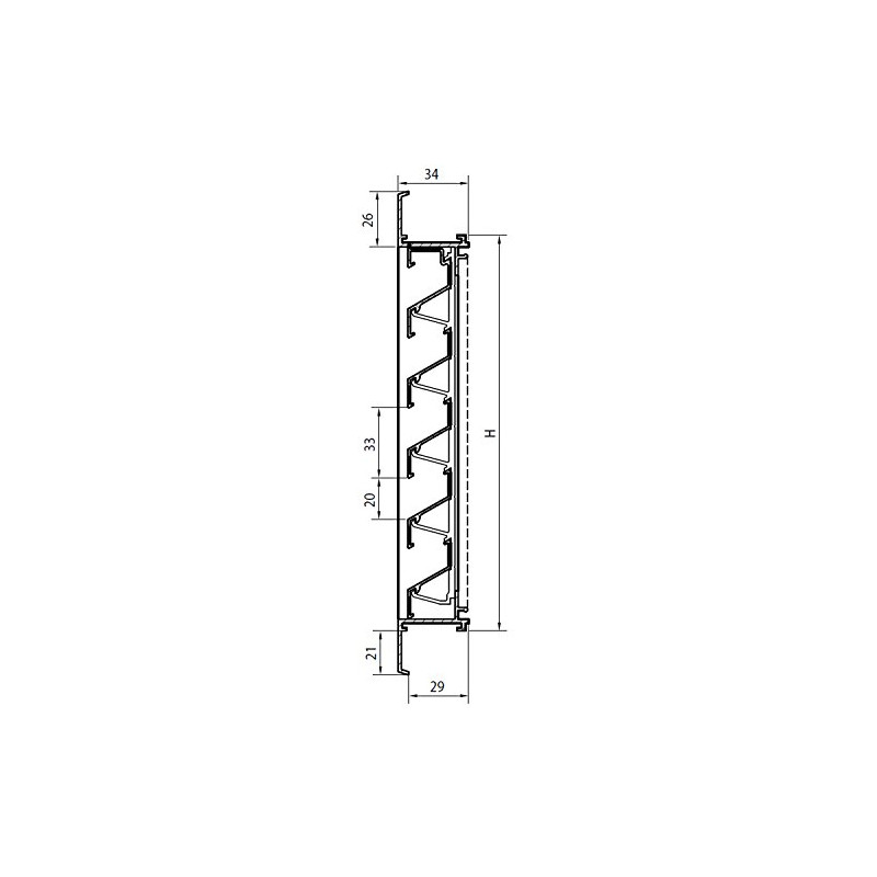 Renson Grille de ventilation - Grille à lamelles 20 x 20 cm | pour mur de fixation | avec moustiquaire | Aluminium Argent Anodis