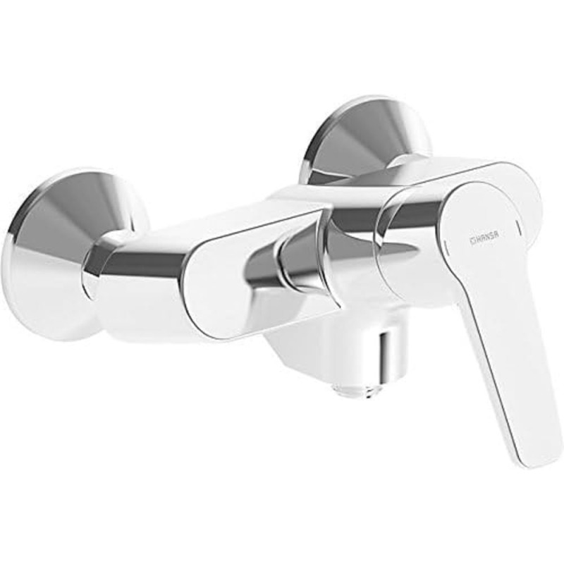 Hansa 51450193 Robinet de baignoire/douche Mélangeur pour montage mural hansapinto | Fonction Thermocool - - 17L/min à 3 bar