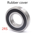 Roulement à billes de gorge profonde 1pcs 6000 6001 6002 6003 6004 6005 6006 6007 6008 2RS / ZZ Caoutchouc Scellé Roulement à bi