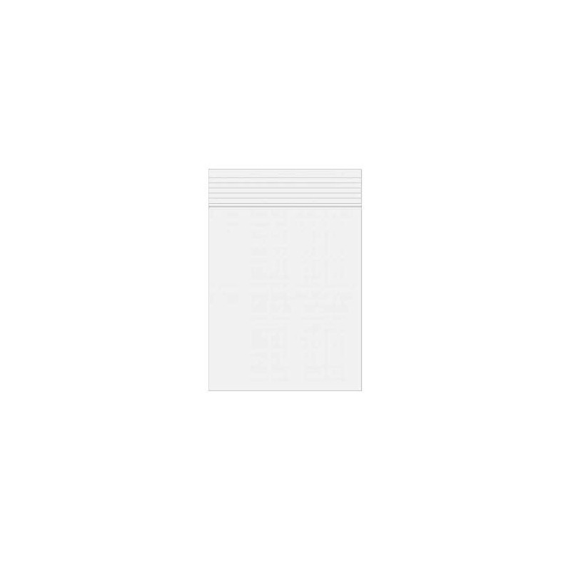 Packlinq sachets Zip Transparent 10x15 cm (100 Pièces) [ZC46]