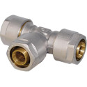 WIROFLEX raccord en t 20 x 20 x 20 mm-avec adaptateur et système de vissage inclus