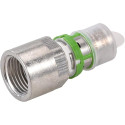 COMAP 2 Manchons à sertir métallique femelle à visser pour tubes multicouche - 26x3-1" - Raccords MultiSkin - S7270GW261