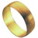 15 mm laiton Olive – Lot de 10