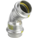 Viega 486129 Sanpress Inox G - Coude inox diamètre 15-45° - FF