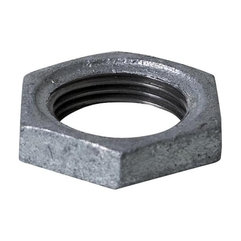 Lot de 10 Raccords en fonte galva Nr.312 contre écrou diamètre 3/4"