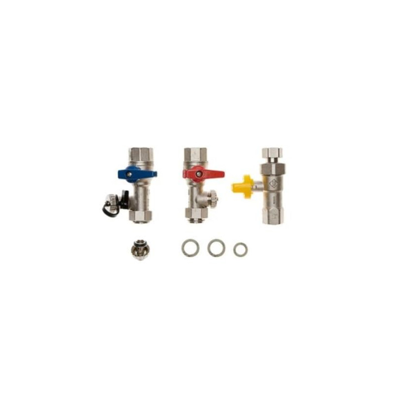 Brötje - Kit d'arrêt DN20/25 passage pour gaz/chauffage VL/RL pour WGB 38 - ADH2 Brötje 4017042987066