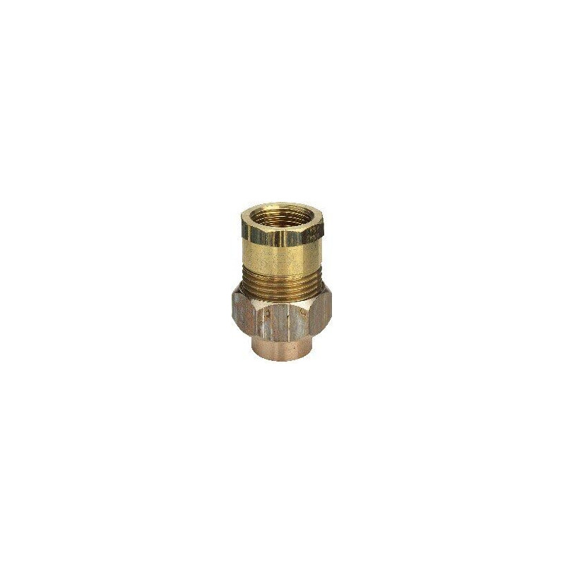 Viega 94340 G – Union filetée 94340 G Diamètre 18 x 1/2 Bronze en laiton