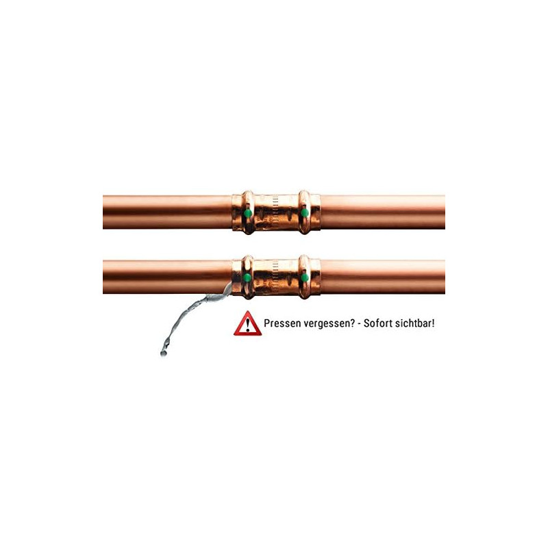 Profipress 29647 Réducteur 18 x 15 mm pour eau potable Viega