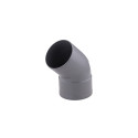 Coude PVC 45° mâle femelle Ø125 NOYON & THIEBAULT