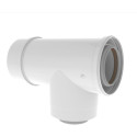 BURGERHOUT - Té concentrique + Tampon visite PP 80/125 Twinsafe 410084816