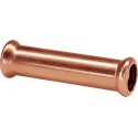 Raccord a sertir en cuivre Manchon coulissant fem/fem diam. 42 mm Type 7270S contour M