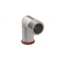 Jonction filetée avec extrémité à emboîter D18-15X21 Réf 21933