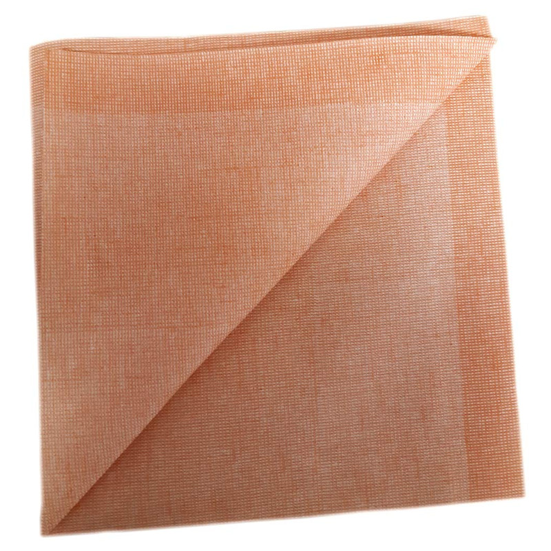 AIRLAID Serviettes DE Table en Papier JETABLES Paquet DE 50 Serviettes - Motifs Orange - IUTA Terracotta - 40 x 40 CM (4)