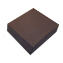 saten ser41007365 Deluxe Soy élégant, serviette 40 x 40, airlaid, pli 1/4, 50 serviettes, Chocolat