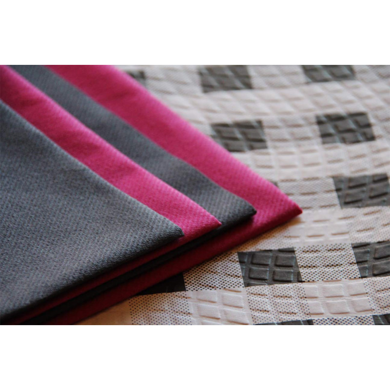 saten ser41007365 Deluxe Soy élégant, serviette 40 x 40, airlaid, pli 1/4, 50 serviettes, Chocolat