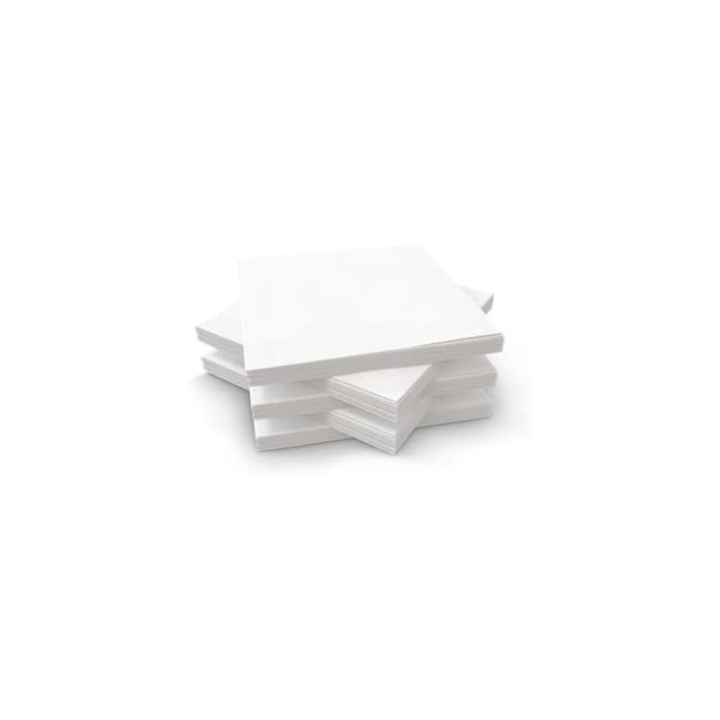 500 Serviettes en Papier Écoresponsable, Serviettes en Papier 500 pièces à Cocktail, Serviette de Table Papier biodégradables et