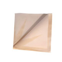 200 SERVIETTES DE TABLE EN PAPIER JETABLES AIRLAID - LOT DE 4 PAQUETS DE 50 SERVIETTES - MOTIFS ÉTOILE BEIGE - STELLA CHAMPAGNE