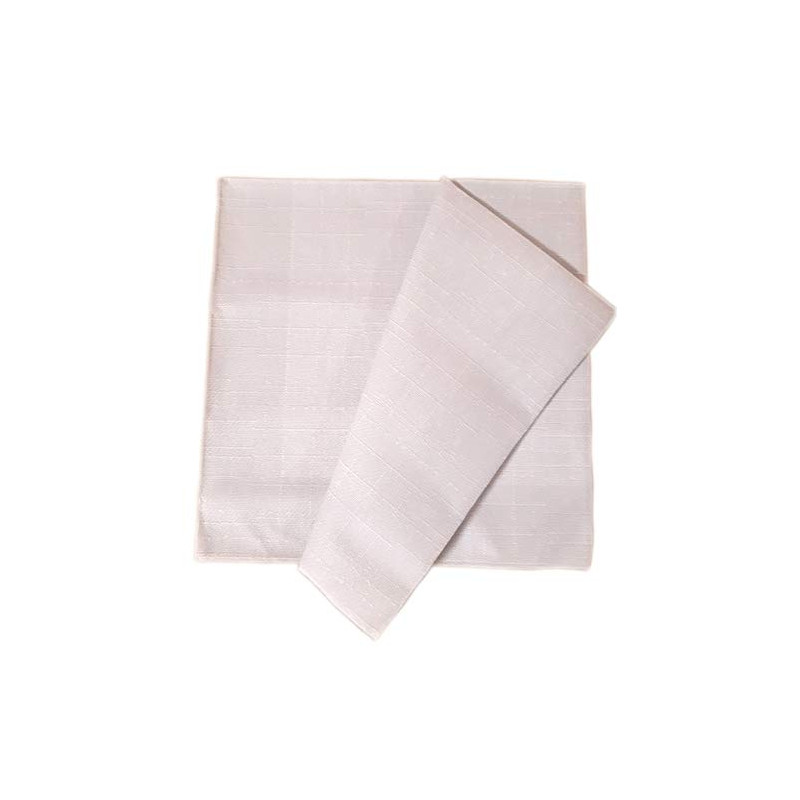 AIRLAID 200 Serviettes DE Table en Papier JETABLES Paquet DE 50 Serviettes - Motifs Gris - Lino Grey - 40 x 40 CM