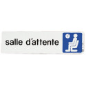Durasign - Fournitures de bureau - Plaque salle d'attente 7740
