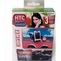 Porte telephone flexible universel ventouse et grille