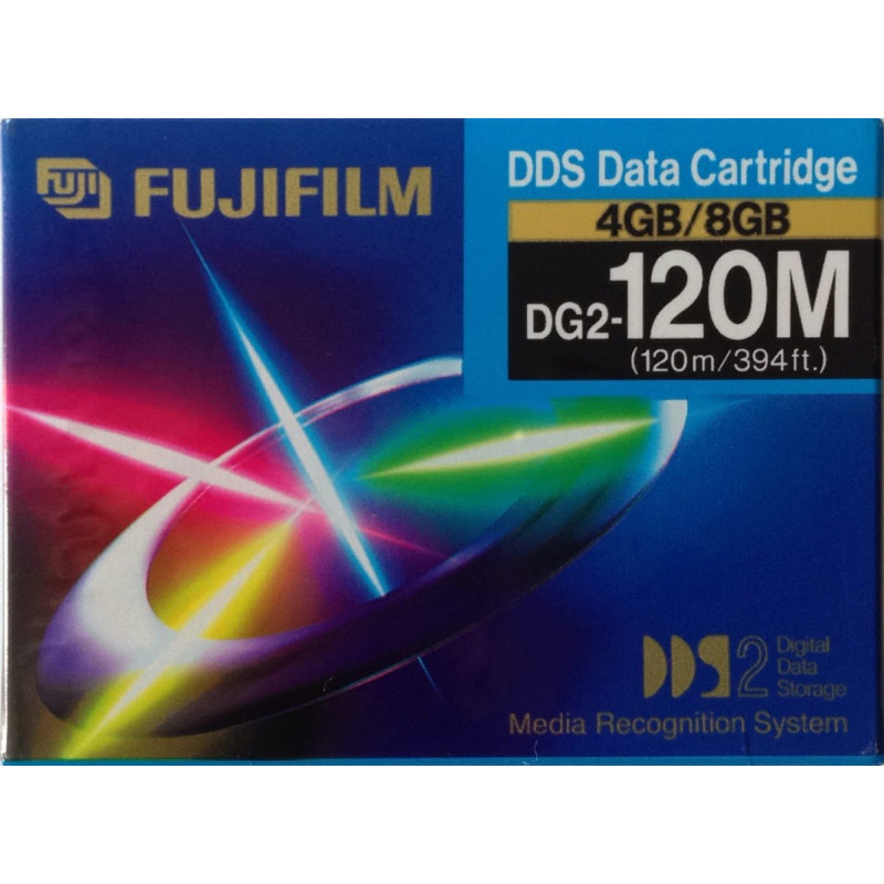 FujiFilm Support de stockage - FUJIFILM DG-120M - DDS-2 - 4 Go / 8 Go