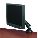 Fellowes 8034401 Bras porte écran plat ergonomique à pince standard Office Suites Noir