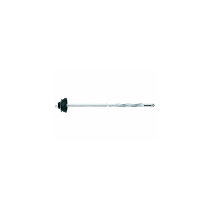 INDEX FI63125 - Tornillo autotaladrante para fibrocemento, montado con arandela paraguas. Tornillo autotaladrante para fibroceme
