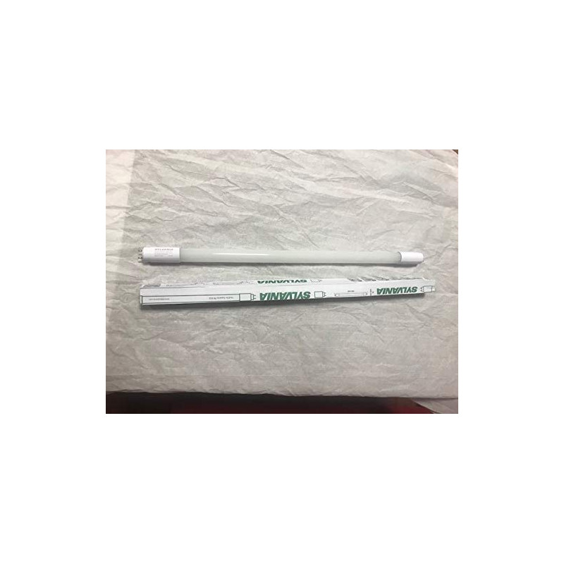 Sylvania 7.5W 2ft T8 LED Tube Fluorescent Blanc Froid 840 1100lm pour Ballast Électronique LOT DE 10