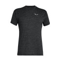 SALEWA 00-0000026537_936 T-Shirt Homme Black Out Mélange FR: L (Taille Fabricant: 50/Large)