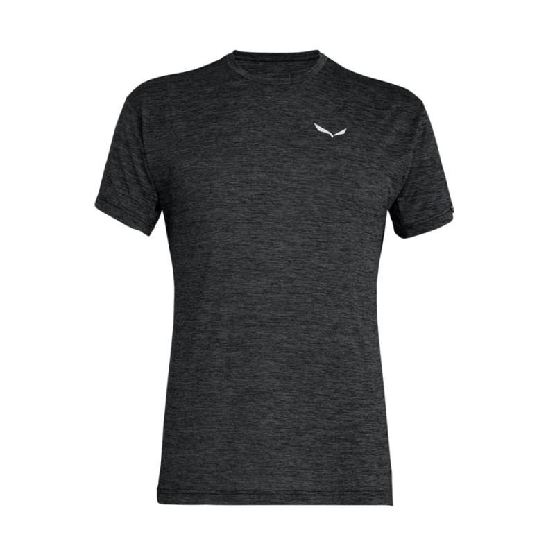 SALEWA 00-0000026537_936 T-Shirt Homme Black Out Mélange FR: L (Taille Fabricant: 50/Large)